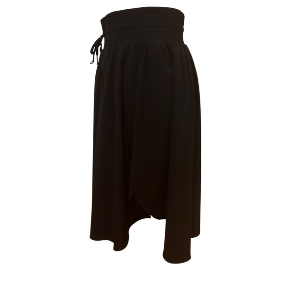 LULULEMON Women The Everyday Skirt sz 8 Black Pull On Elastic Waist Lightweight - Picture 7 of 14